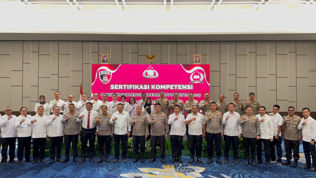 Polda Bengkulu Gelar Sertifikasi Kompetensi Penyidik dan Penyidik Pembantu Polri T.A. 2025